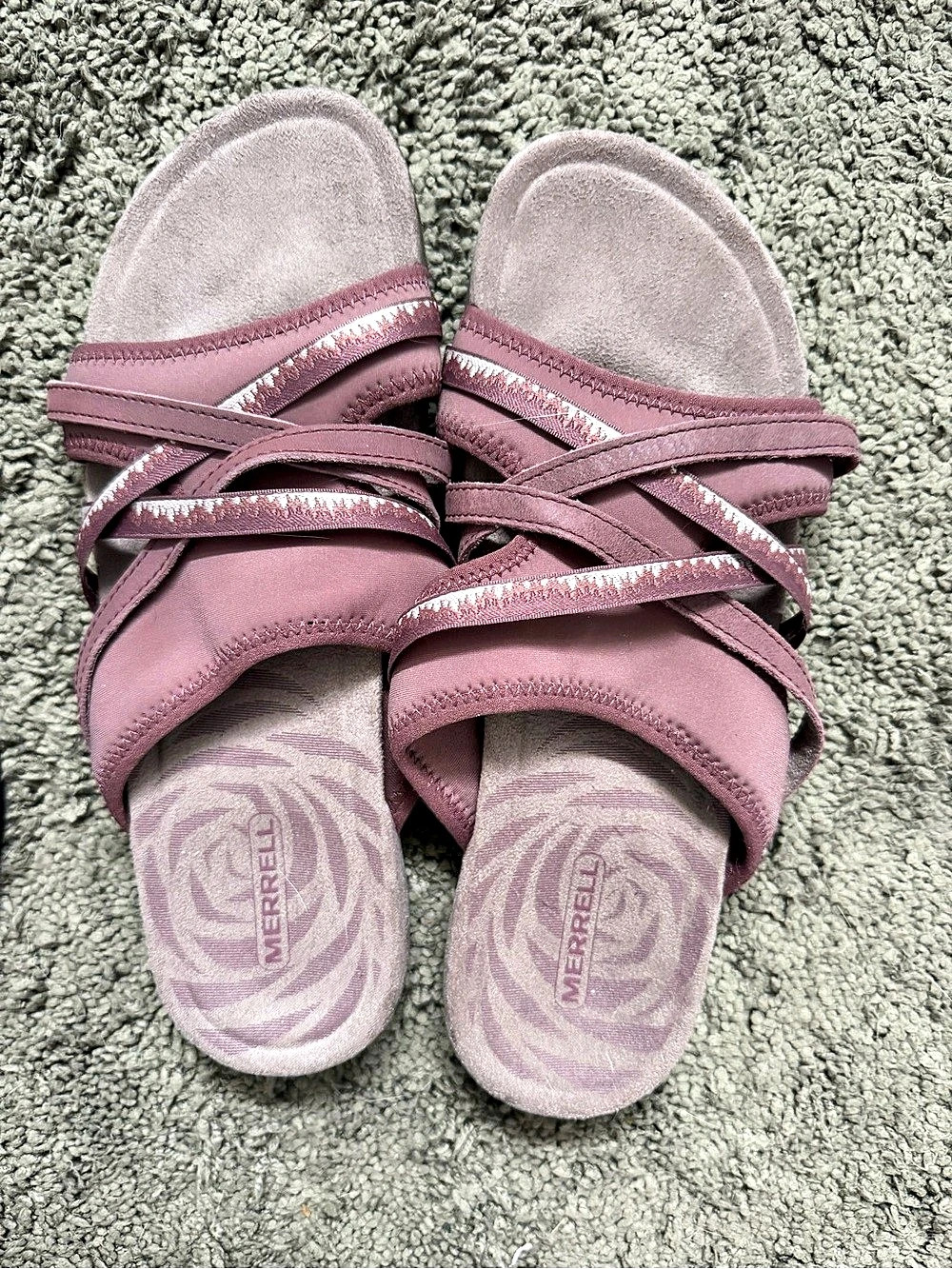 Merrell Terran 3 Cush Cross Women's Strappy Sport Sandals Purple